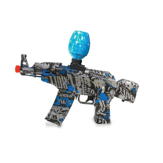 Brinquedo Lançador Automatico de Bolinhas de Gel Com Refil - Polibrin (1000 bolinhas)